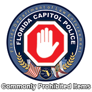 Florida Capitol Police Commonly Prohibited Items