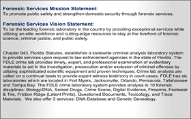 Forensic Mission Statement