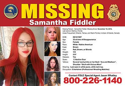 Do you have information about Samantha Fiddler?