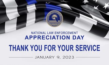 FDLE honors law enforcement personnel on National Law Enforcement Appreciation Day FDLE honors law enforcement personnel on National Law Enforcement Appreciation Day