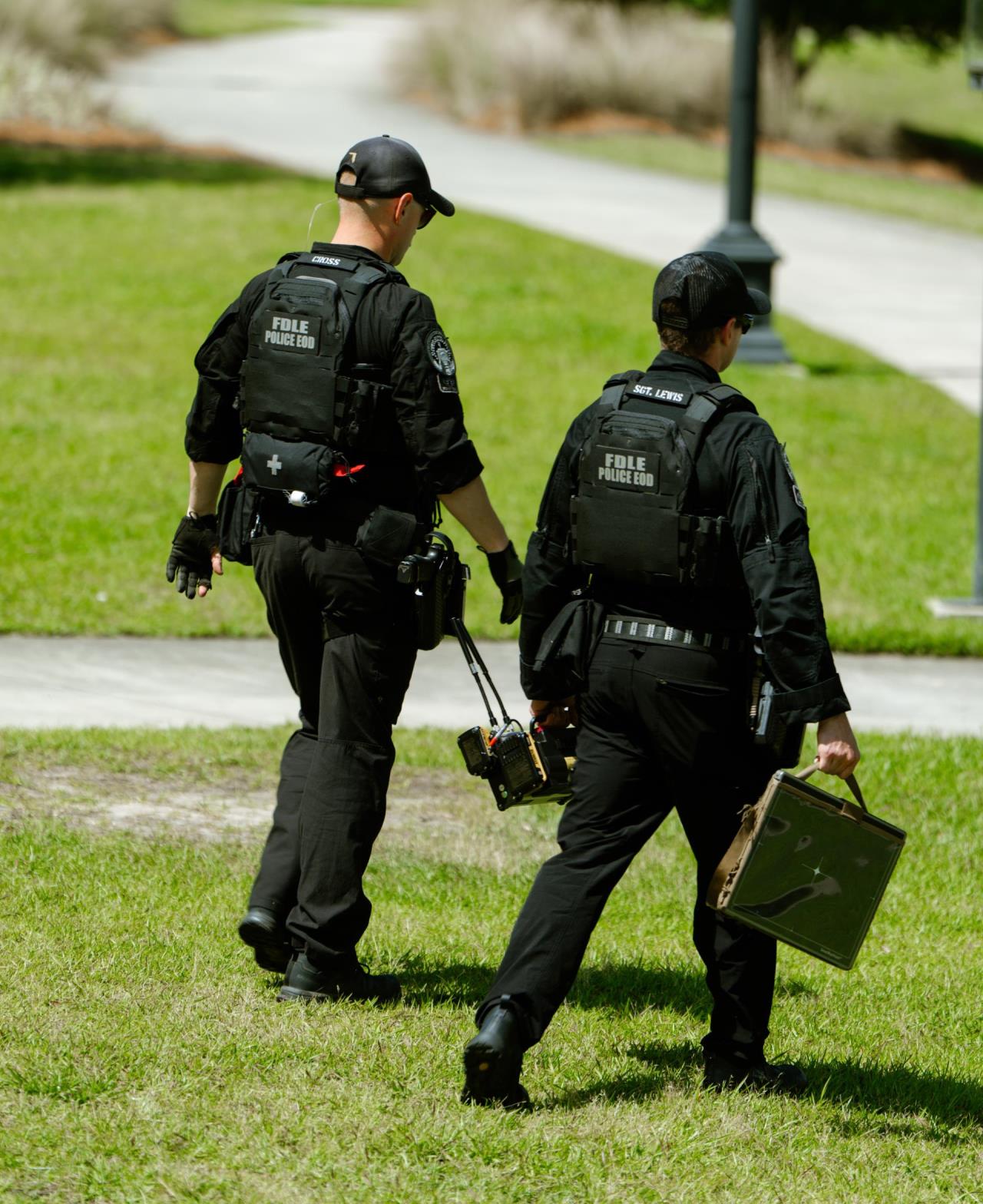 Bomb Squad call out.