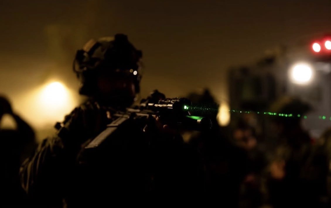 Capitol Police Special Operations Team conducting night training.