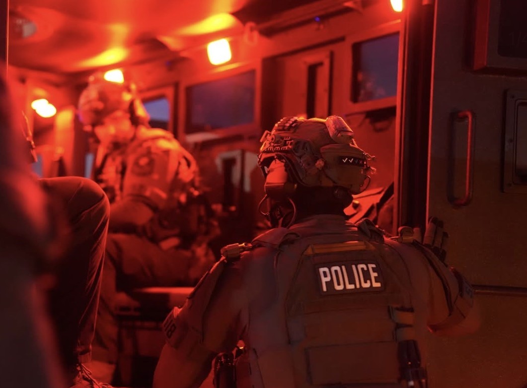 Capitol Special Operations Unit on a call out.